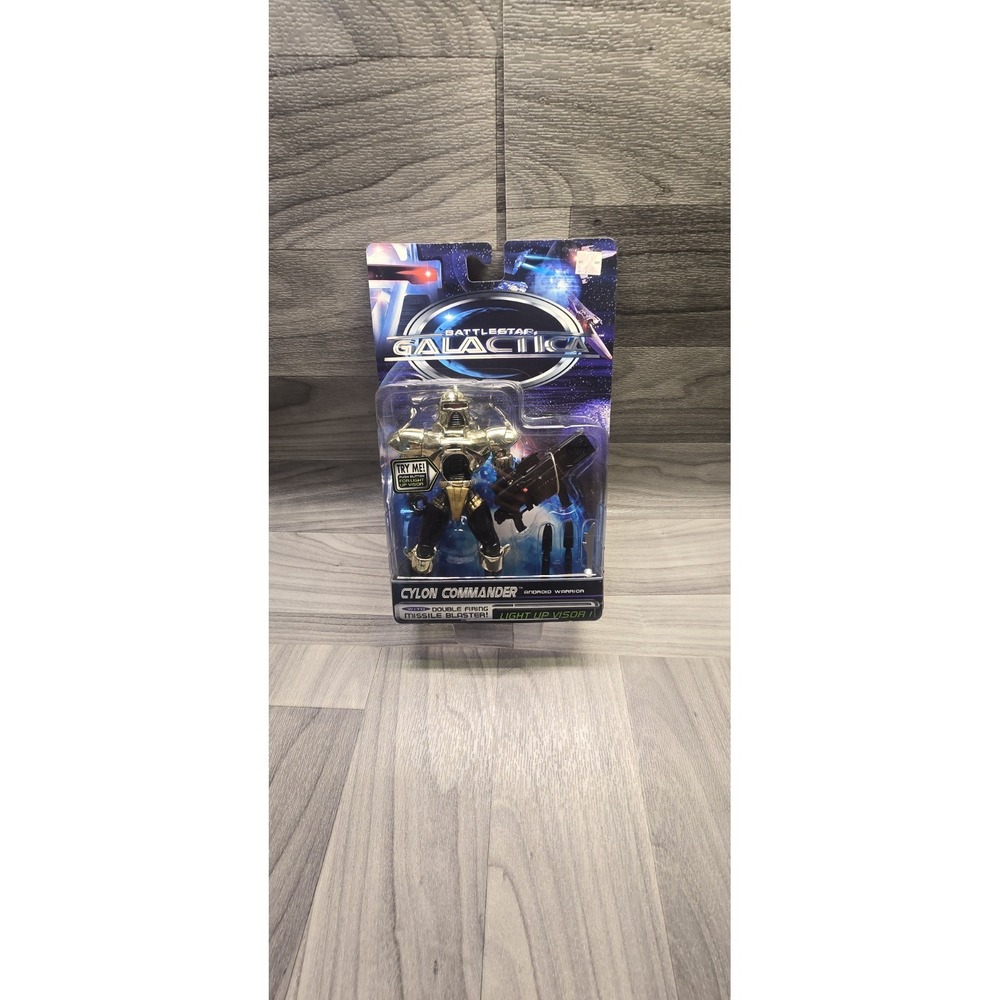 Battlestar Galactica Cyclone Commander Android Warrior Trend master 1996 #30747